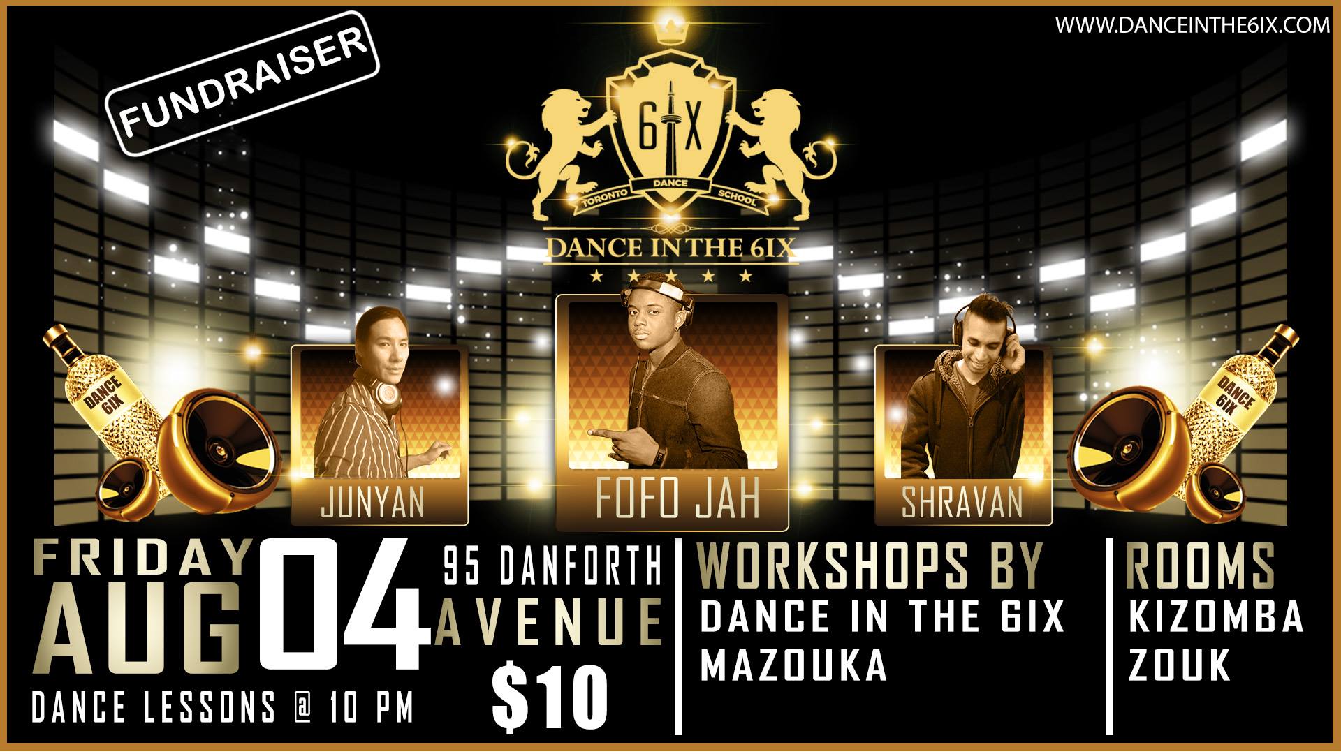 Dance In The 6IX - Kizomba & Zouk Friday Fundraiser