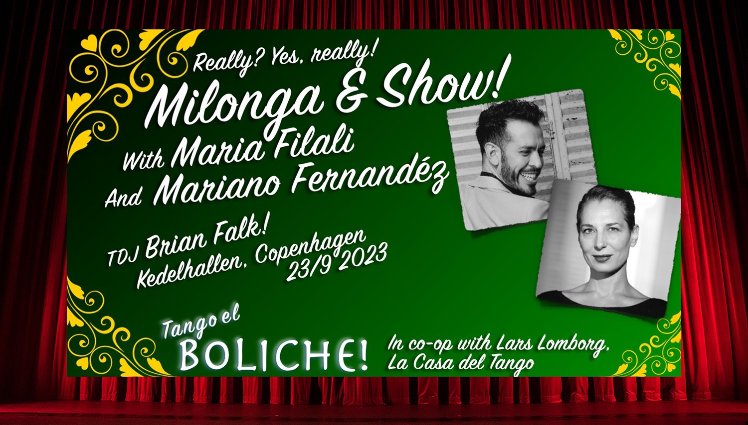 La CASA del TANGO & El Boliche # This night Show by Maria Filali & Mariano Fernandez