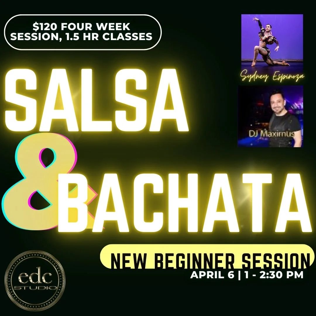 Beginner Salsa On1 & Bachata - 4 weeks (1.5 Hours)