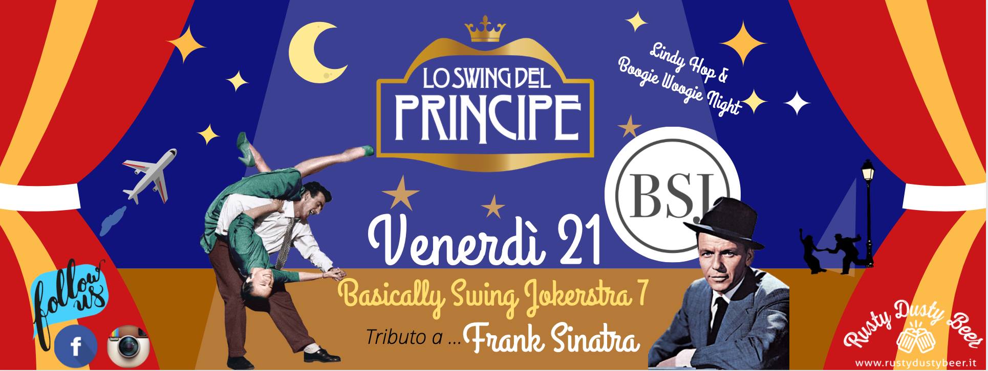 ☆Lo Swing del Principe☆LIVE Music☆ BSJ7 tributo Frank Sinatra ☆