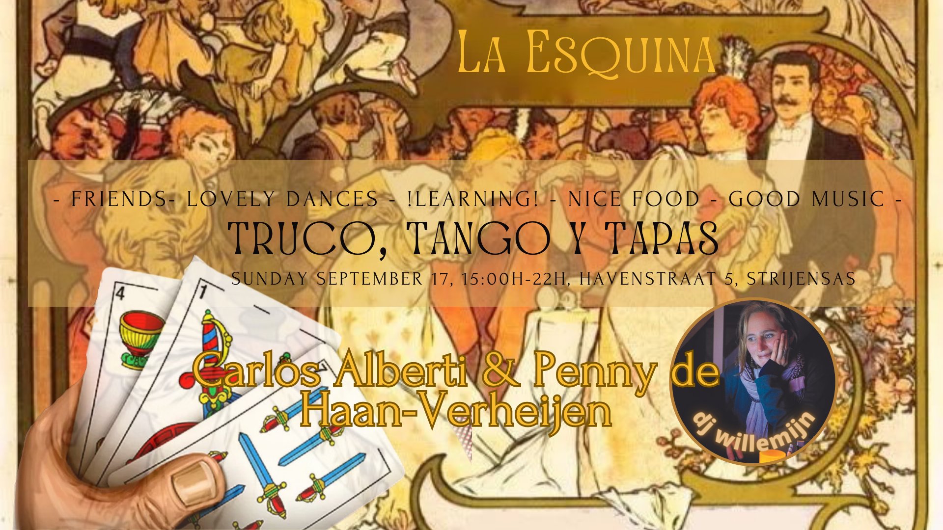 Truco, Tango and Tapas at Milonga La Esquina