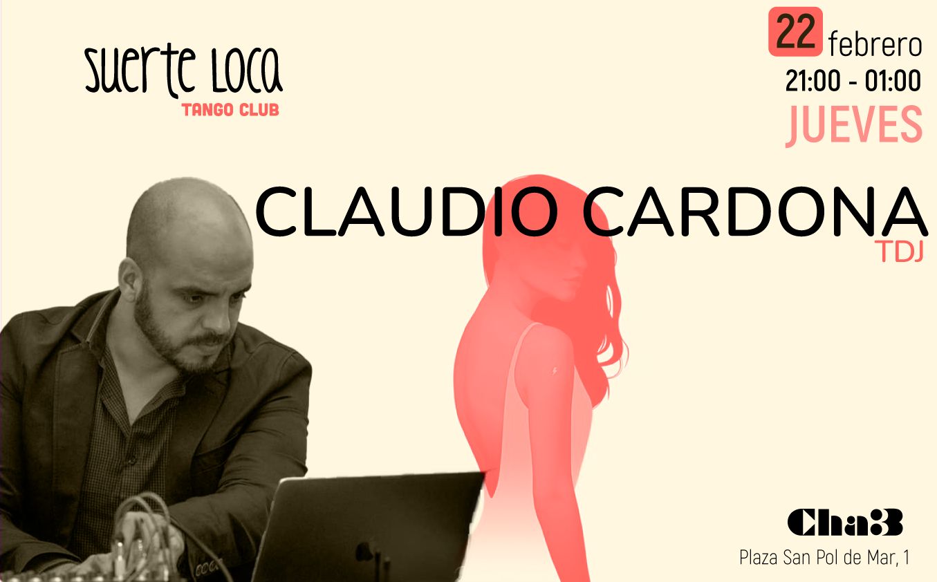 Claudio Cardona TDJ en Suerte Loca