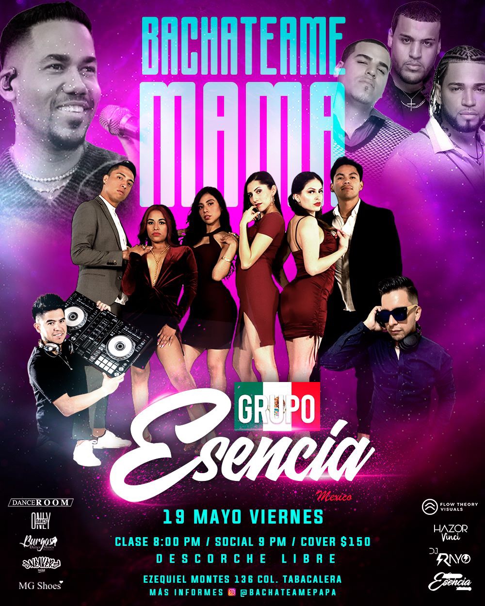 Bachatéame mamá! Bachata Dancing Romeo Santos Edition