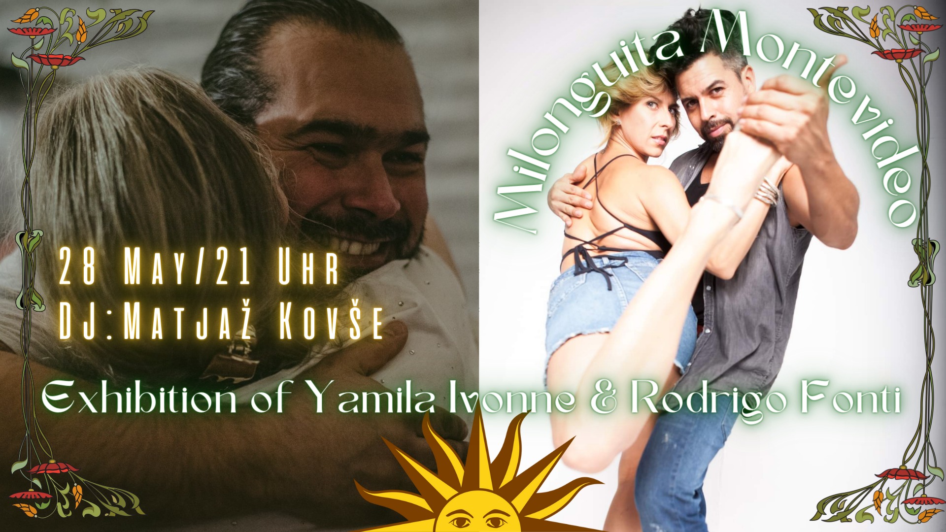 Milonguita Montevideo Dj Matjaž Kovše Exibición Yamila Ivonne & Rodrigo Fonti