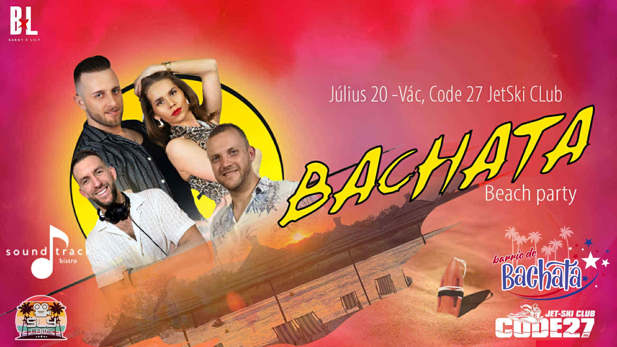 Bachata Beach Party🌞🏖️🍹@Code27JetskiClub🌊