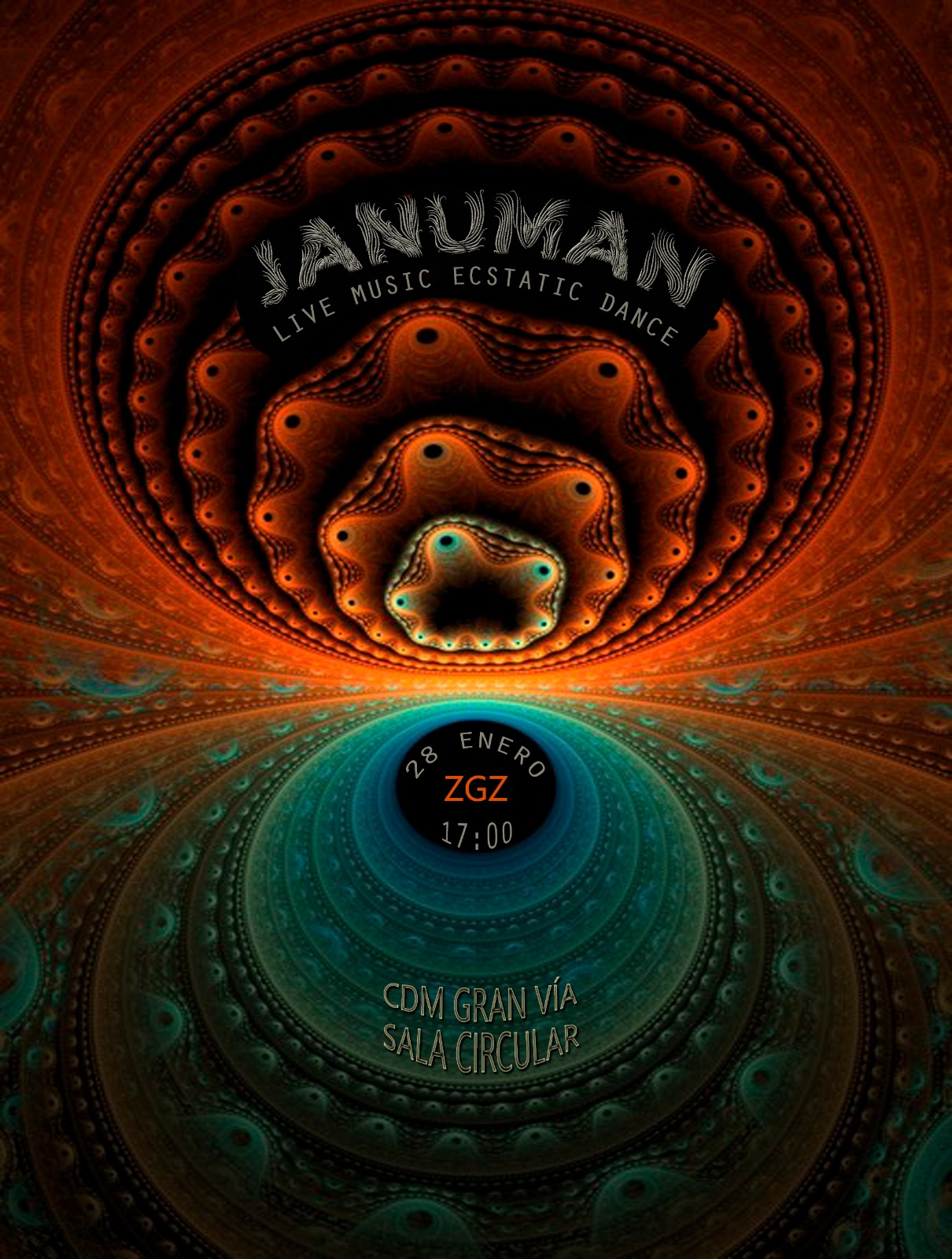 LIVE MUSIC ECSTATIC DANCE JANUMAN 28 de ENERO