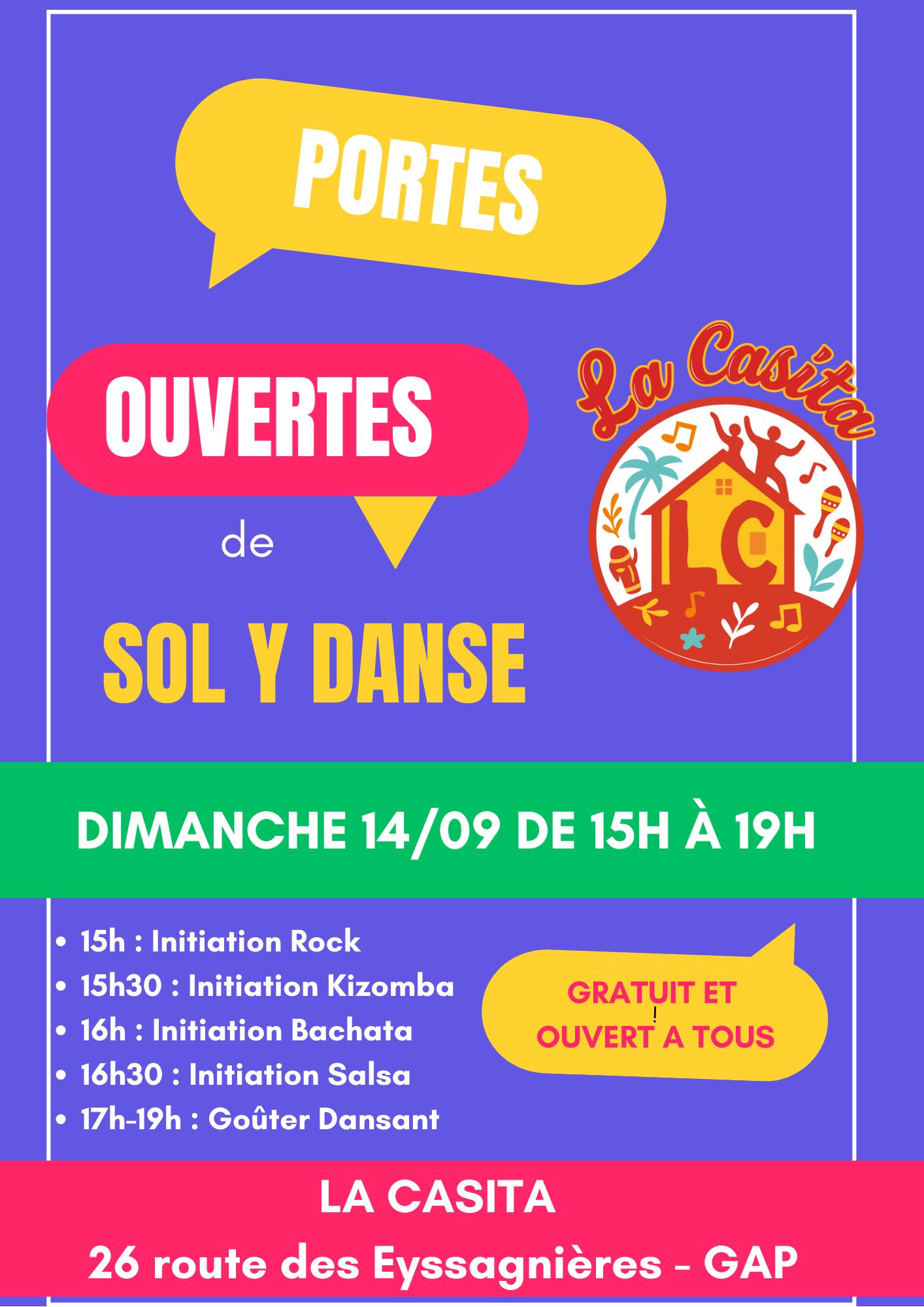 Portes ouvertes de Sol Y Danse