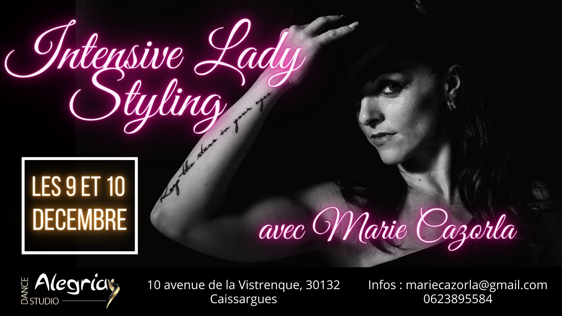 🖤 Stage intensif Lady Styling - Marie Cazorla Alegria DC