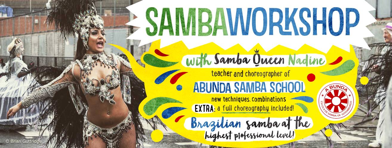 Samba Fever Budapest : Professional Samba workshop straight from Rio