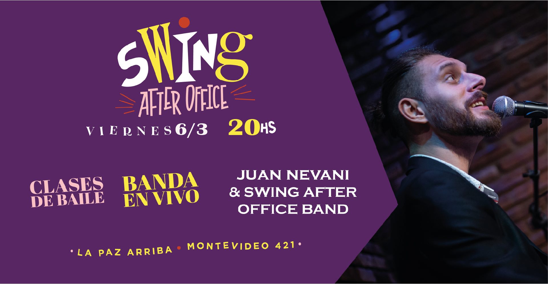 Viernes 6 3 Juan Nevani & Swing After Office Band