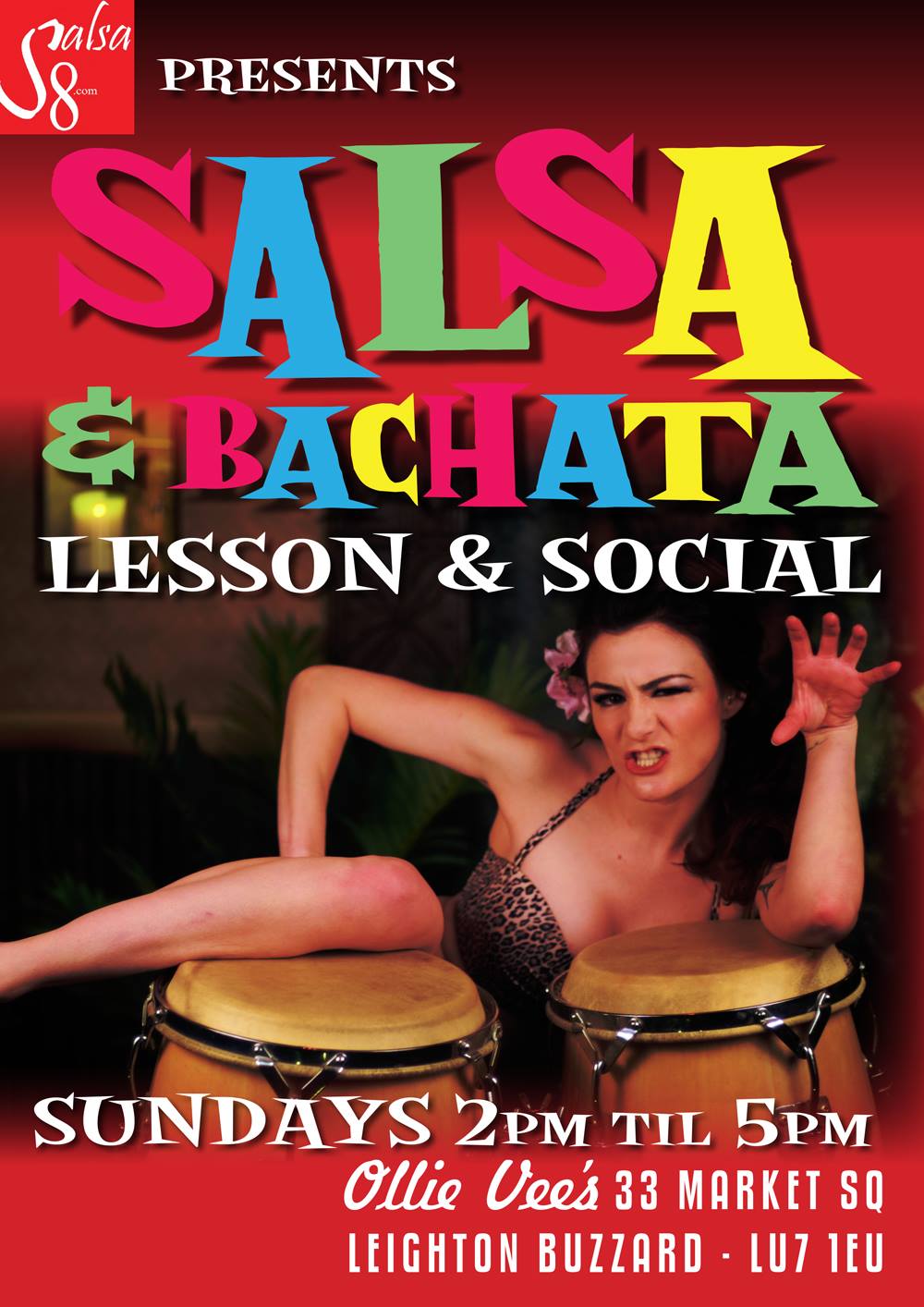 Ollie Vees - Salsa & Bachata Lesson & Social w Salsa8