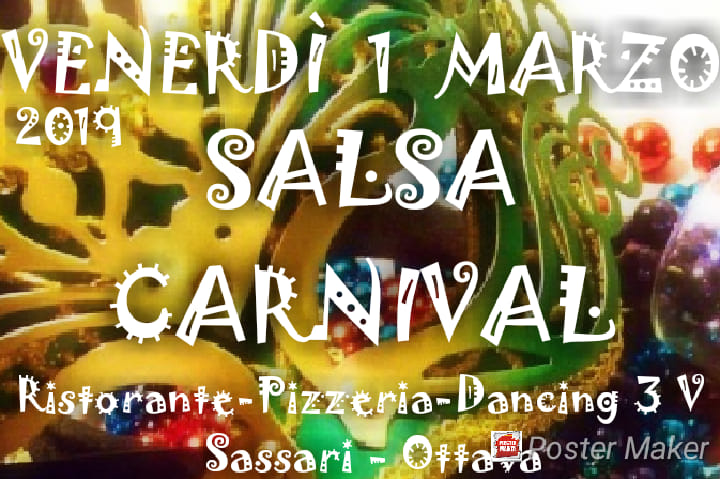 Salsa Carnival 2019 Venerdi 01 Marzo Ore 20.30