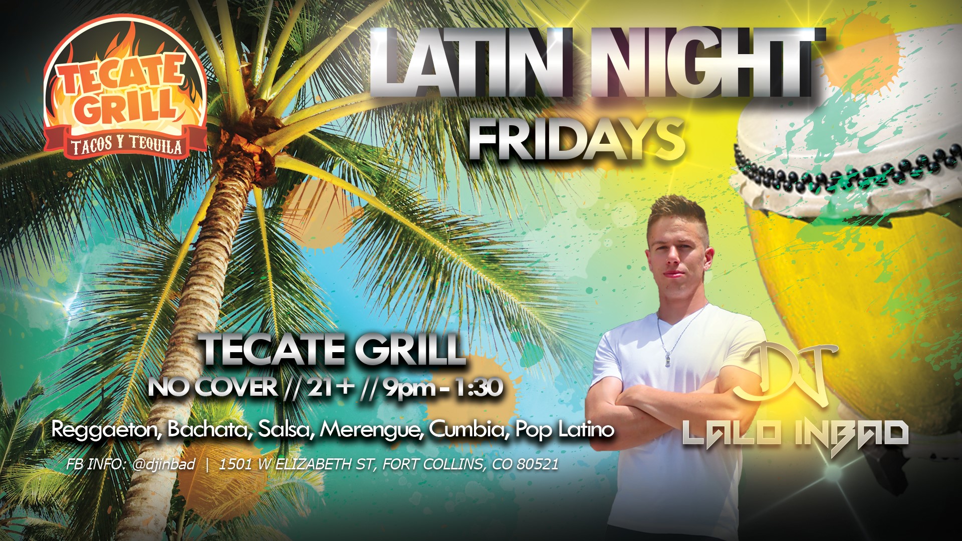 Latin Night w DJ Lalo inBad Jan 3