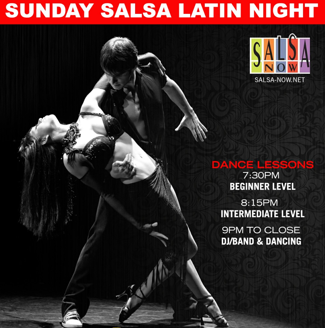Sunday Salsa Bachata Latin Dance Night