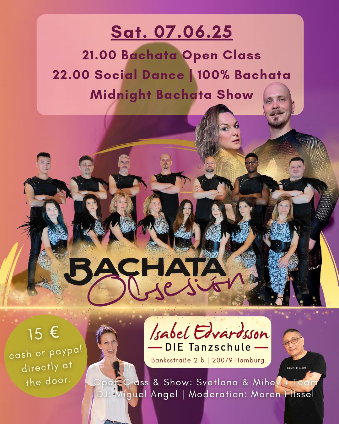 Bachata Obsesión Social Dance Event