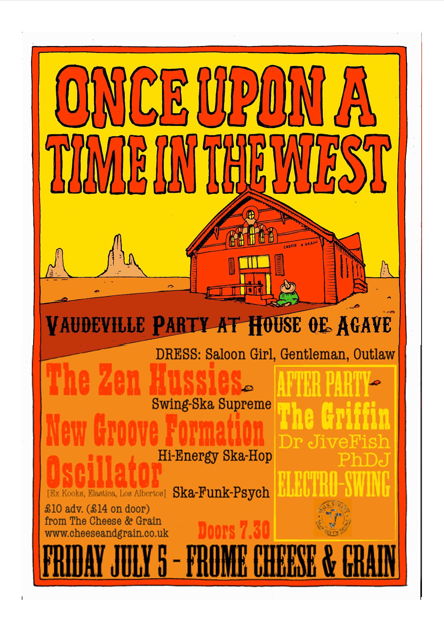 Vaudeville Party at The House of Agave - tickets on sale now from http: www.cheeseandgrain.co.uk l