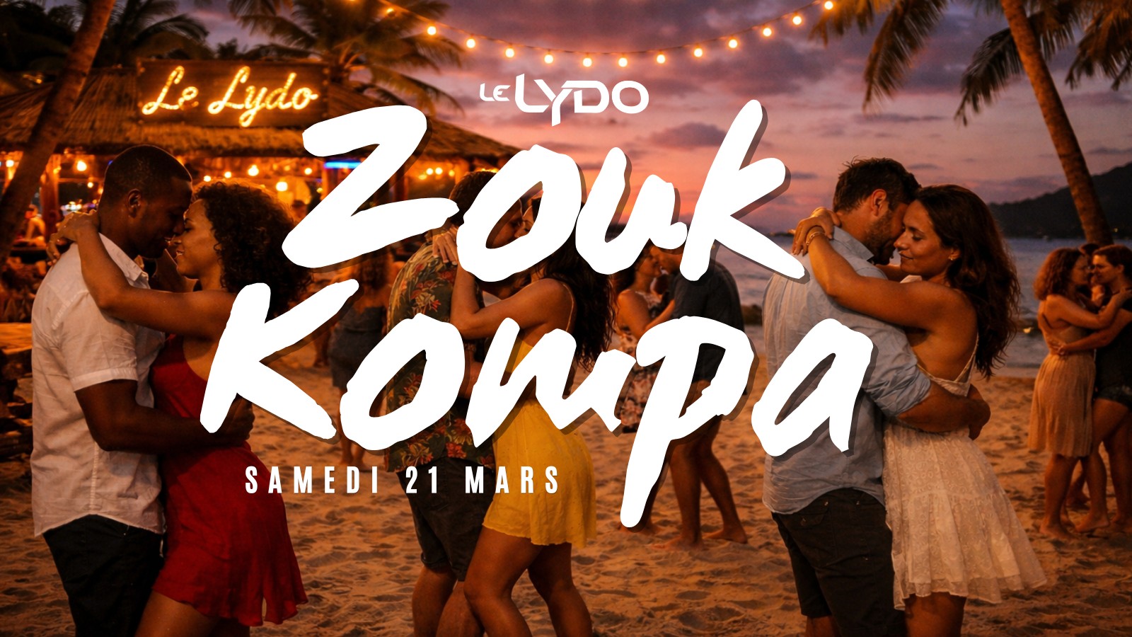 Soirée Zouk & Kompa rétro au Lydo
