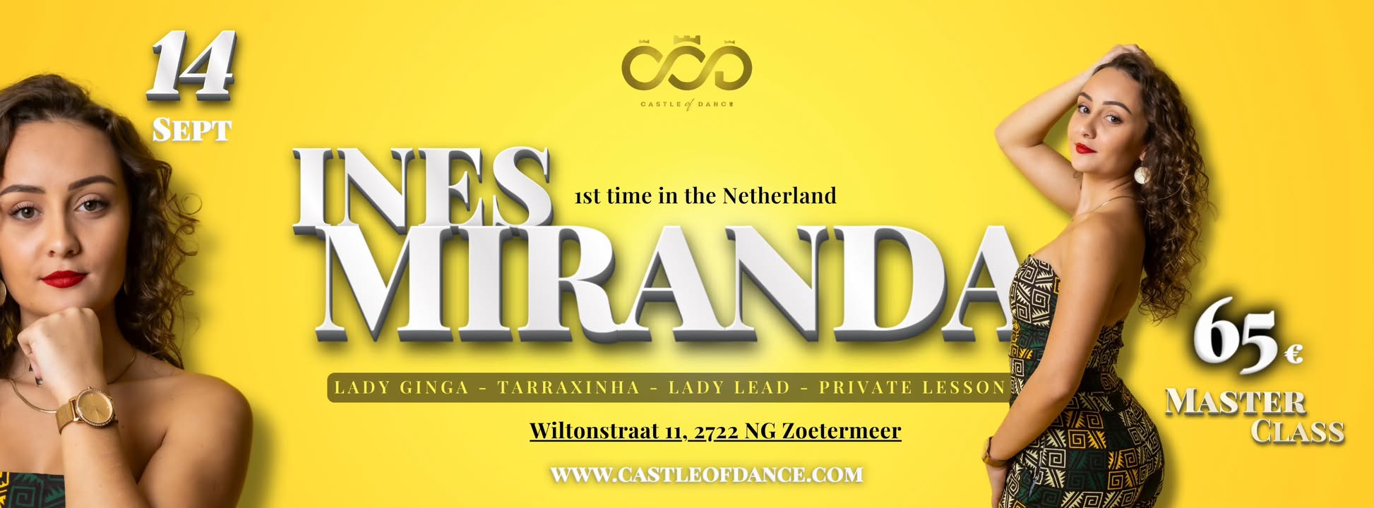 4-HOUR MASTERCLASS BY INES MIRANDA