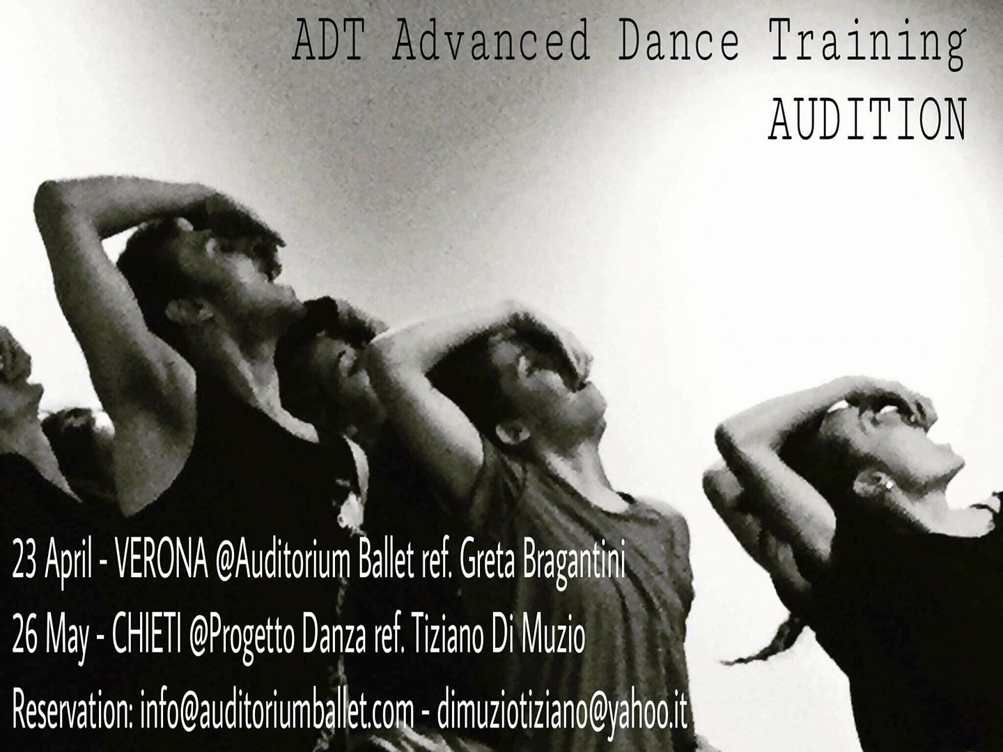 LEZIONE AUDIZIONE ADT con GRETA BRAGANTINI