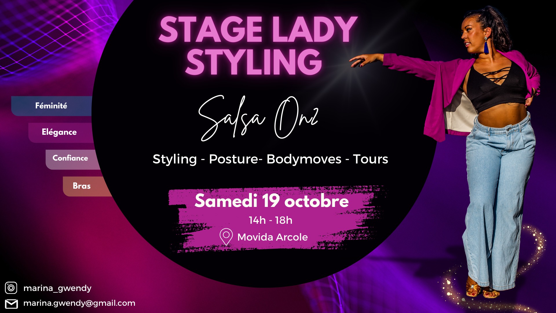 Stage Lady Styling Salsa by Marina Gwendy
