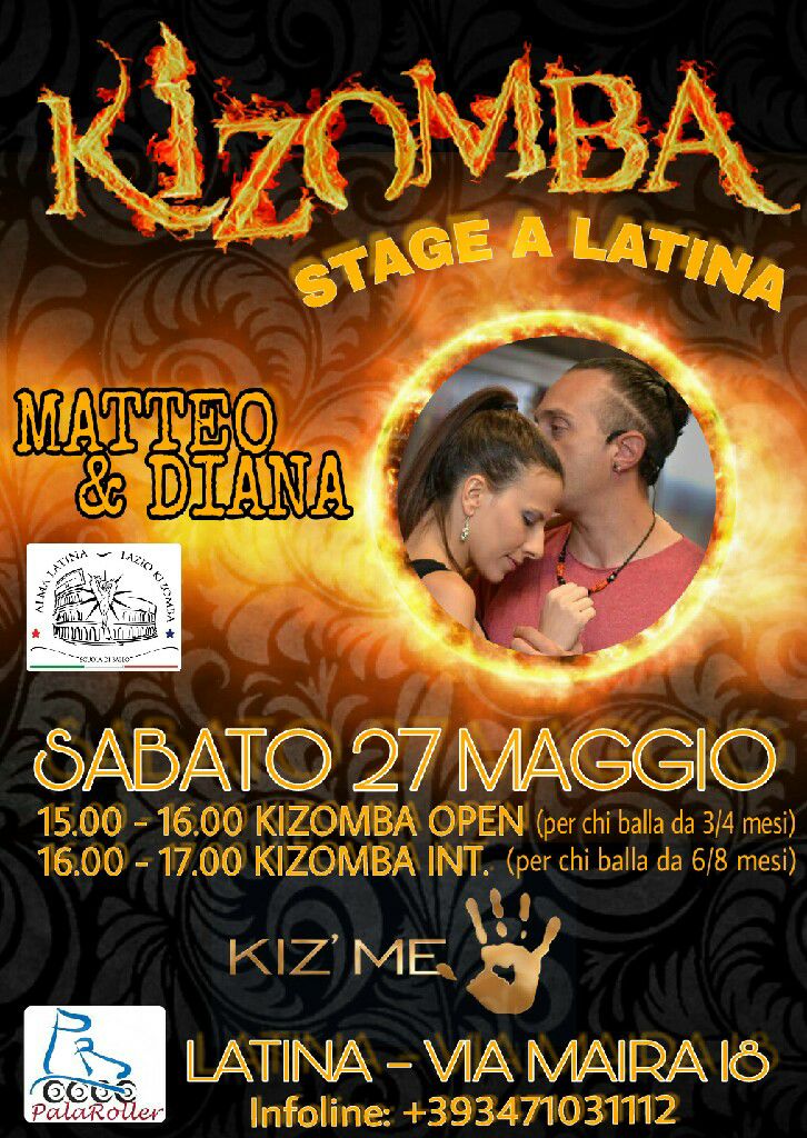 KIZOMBA A LATINA - STAGE KIZOMBA