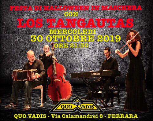 Milonga di Halloween con Los Tangautas