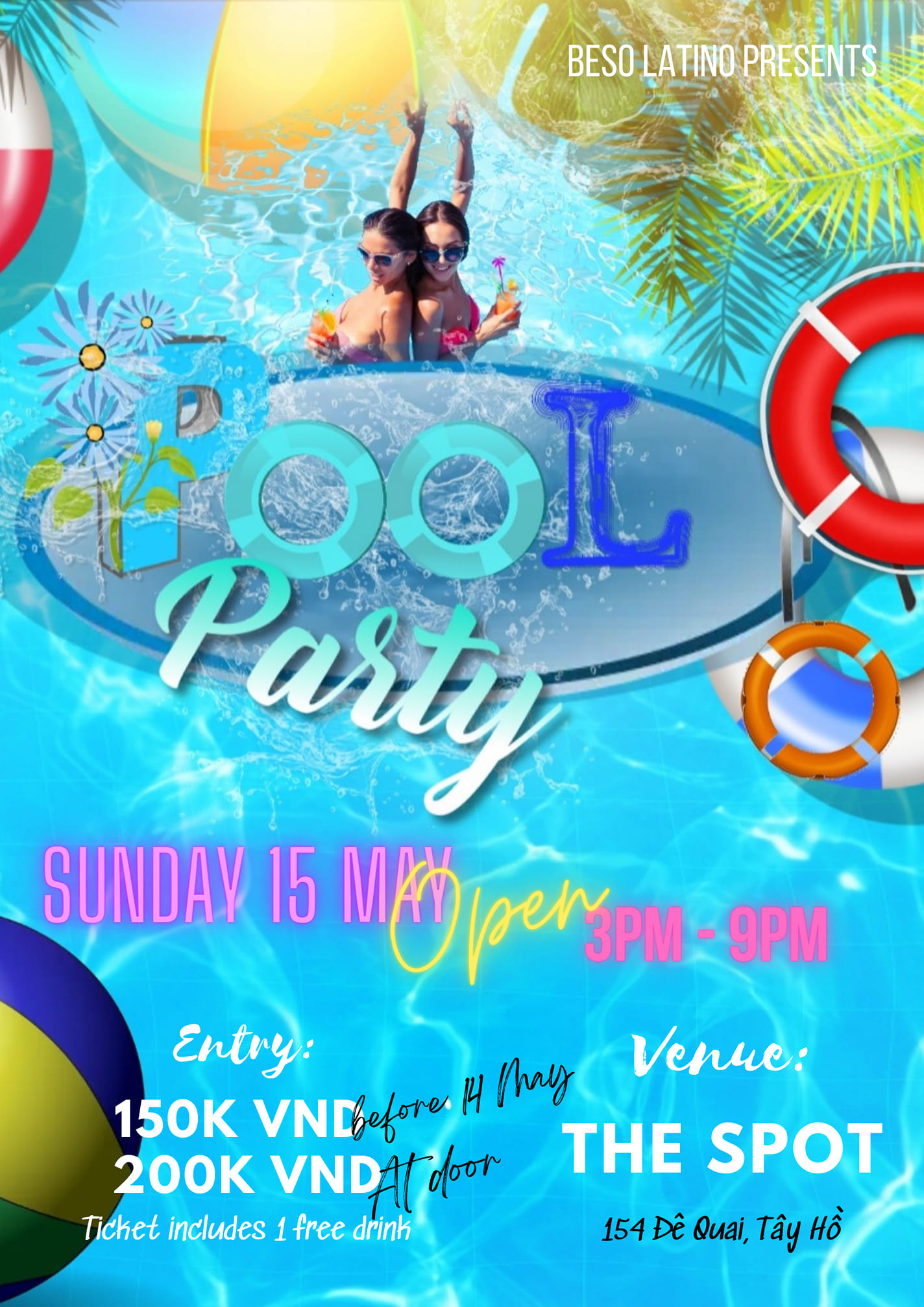 BESO POOL PARTY - Hello Summer!