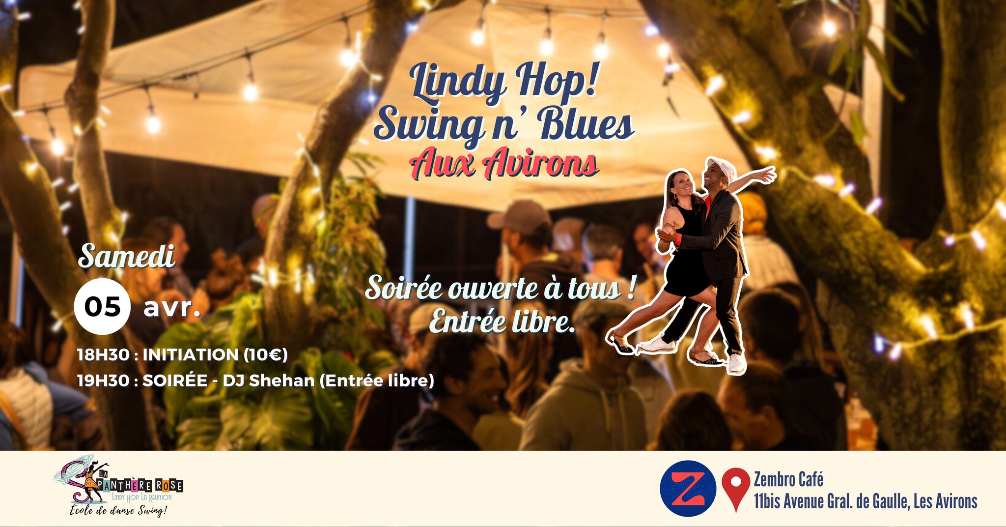 Home SWING Home - Lindy Hop, Swing n' Blues aux Avirons !