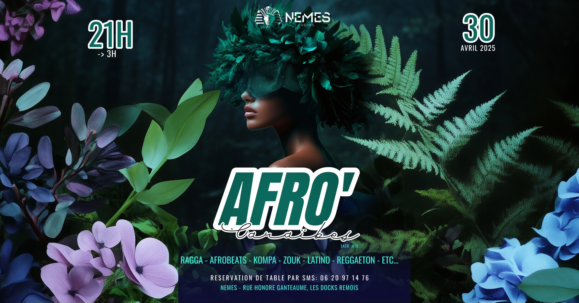 AFRO'CARAÏBES - NEMES 🍹☀️