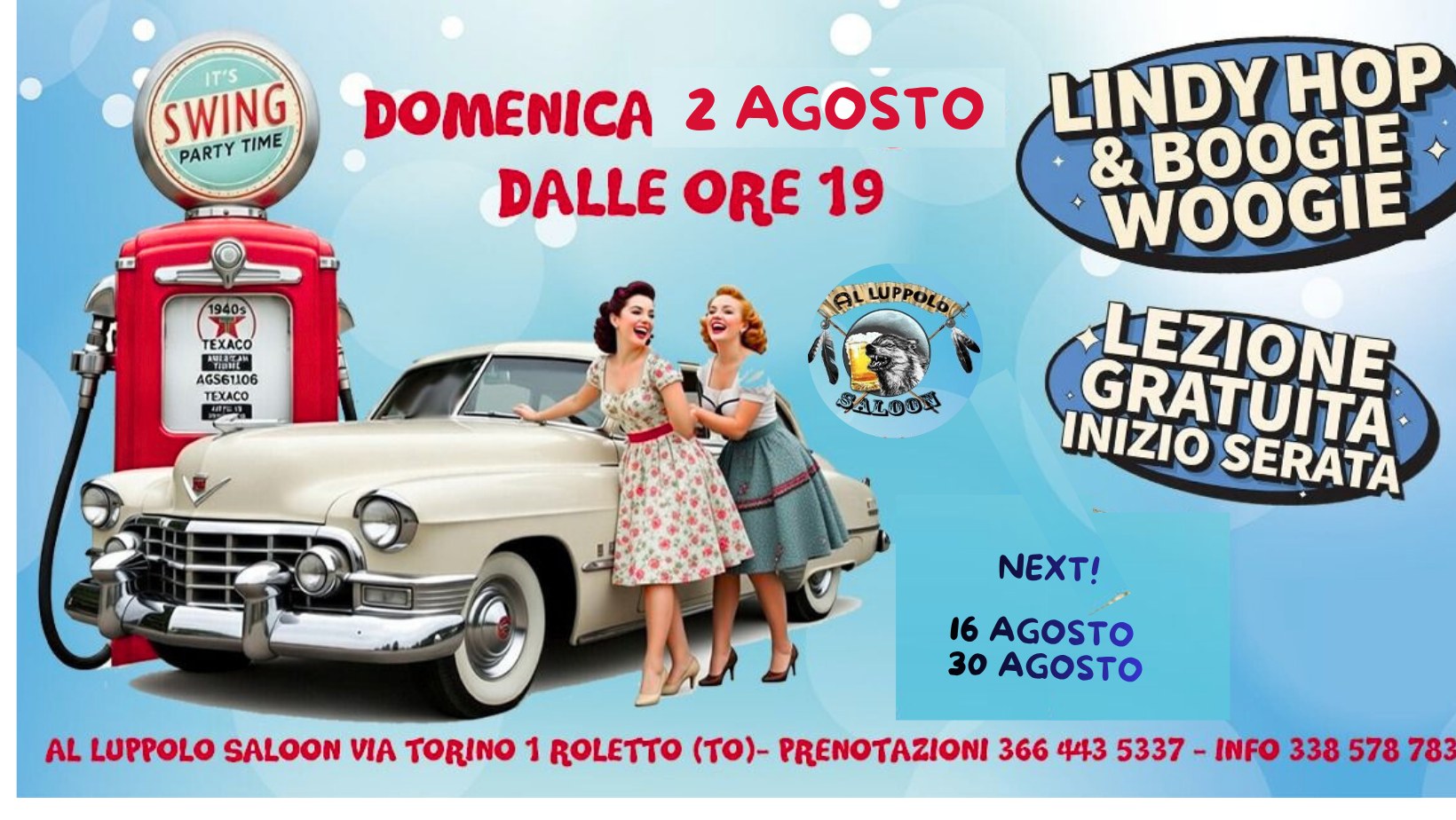 It Swing Party Time - Lindy Hop & Boogie Woogie