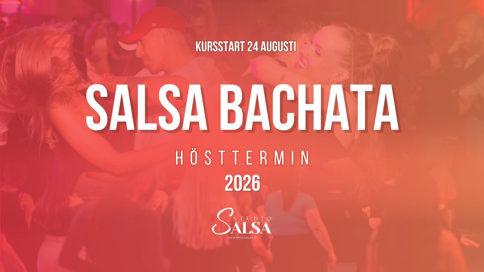 Salsa & bachata! Terminsstart 24 aug - 30 aug!