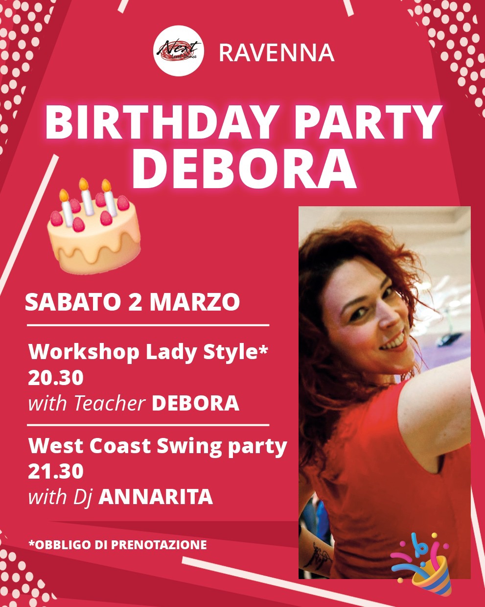๐ West Coast Swing Party @Ravenna ๐