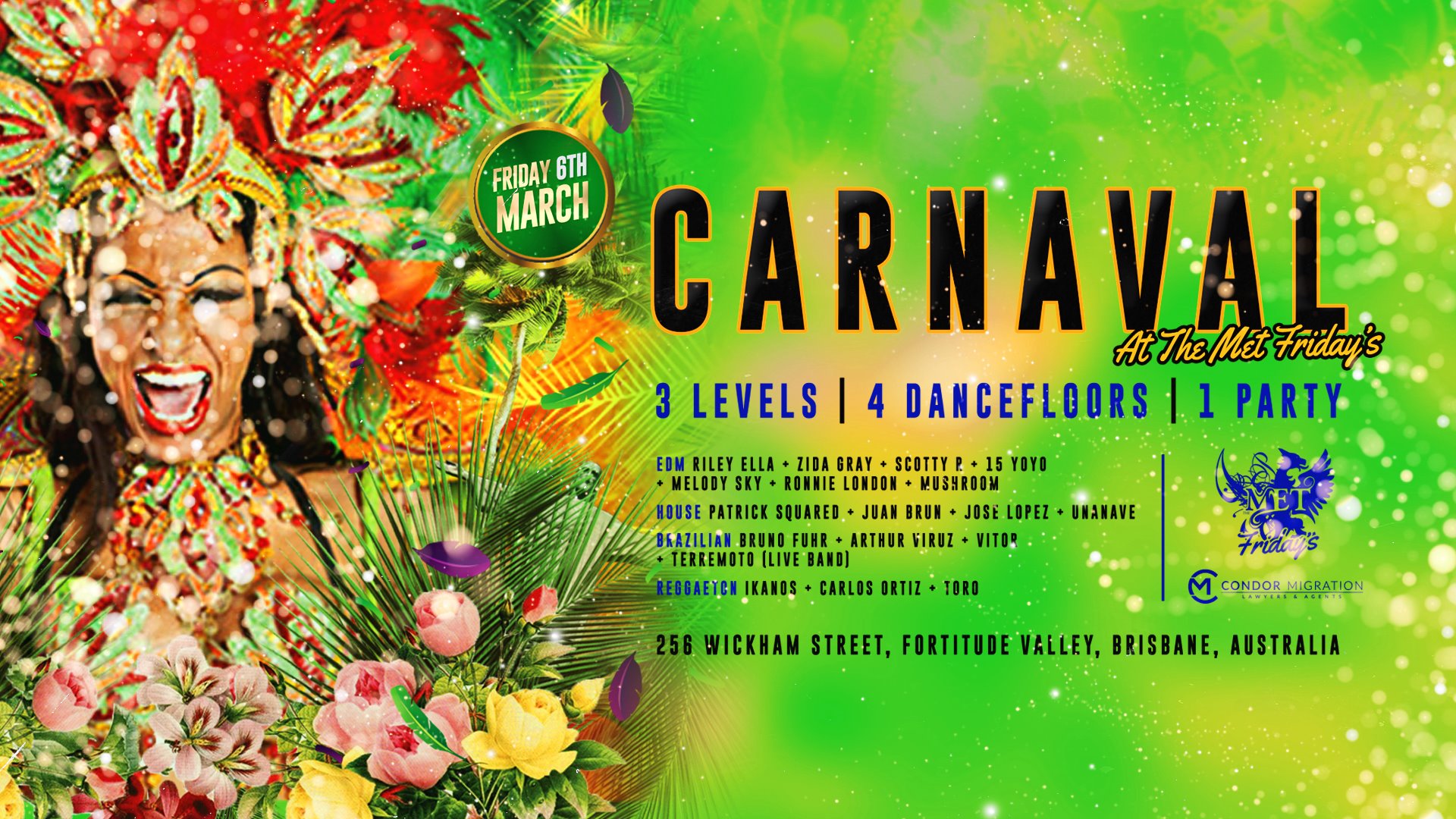 The Met Fridays Carnaval 2020