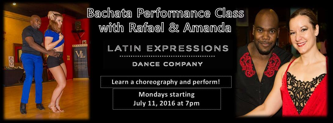 Bachata Performance Class with Rafael and Amanda