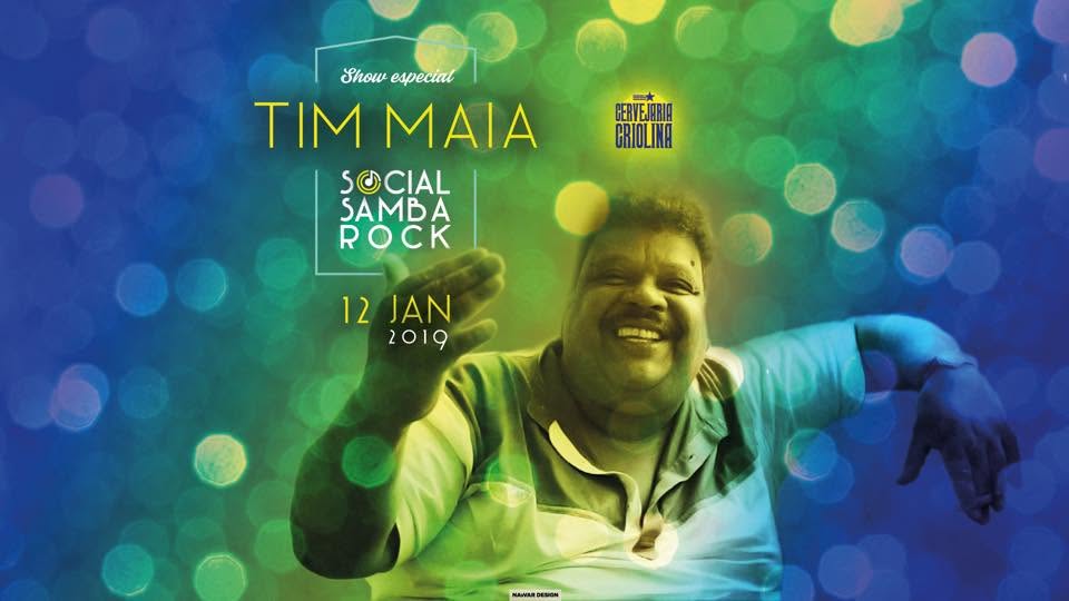 Social Samba Rock chama o síndico Tim Maia na Criolina
