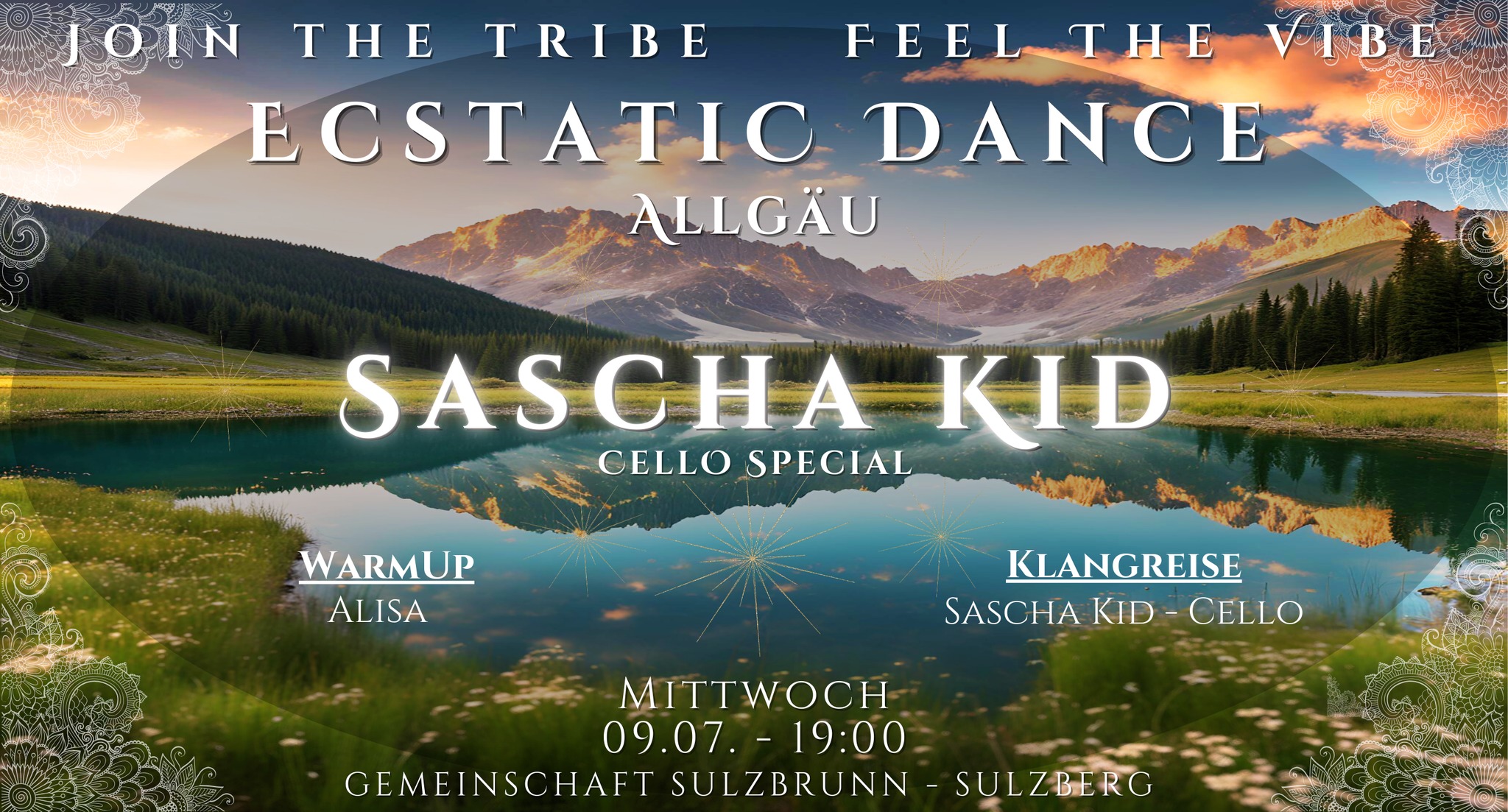 Ecstatic Dance Allgäu - live mit Sascha Kid aus der Schweiz