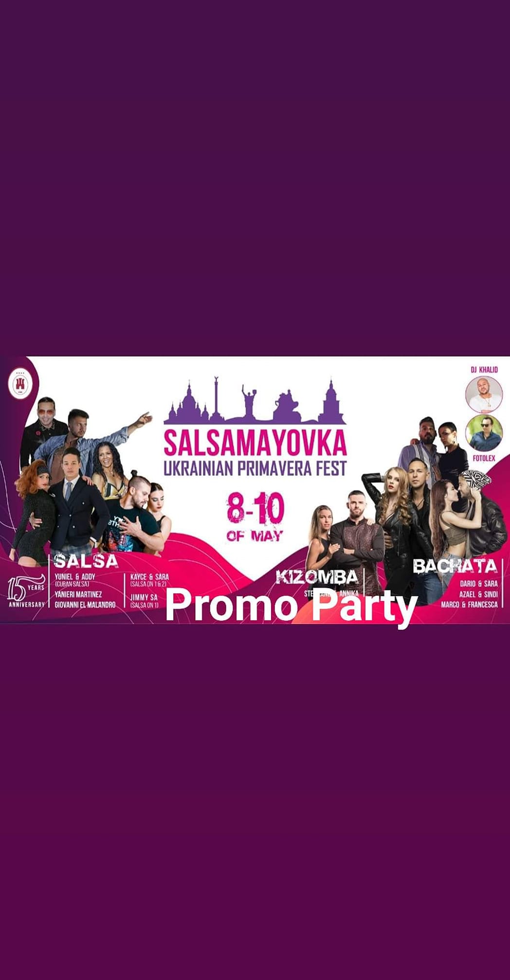 Promo Party Salsamayovka- 2020