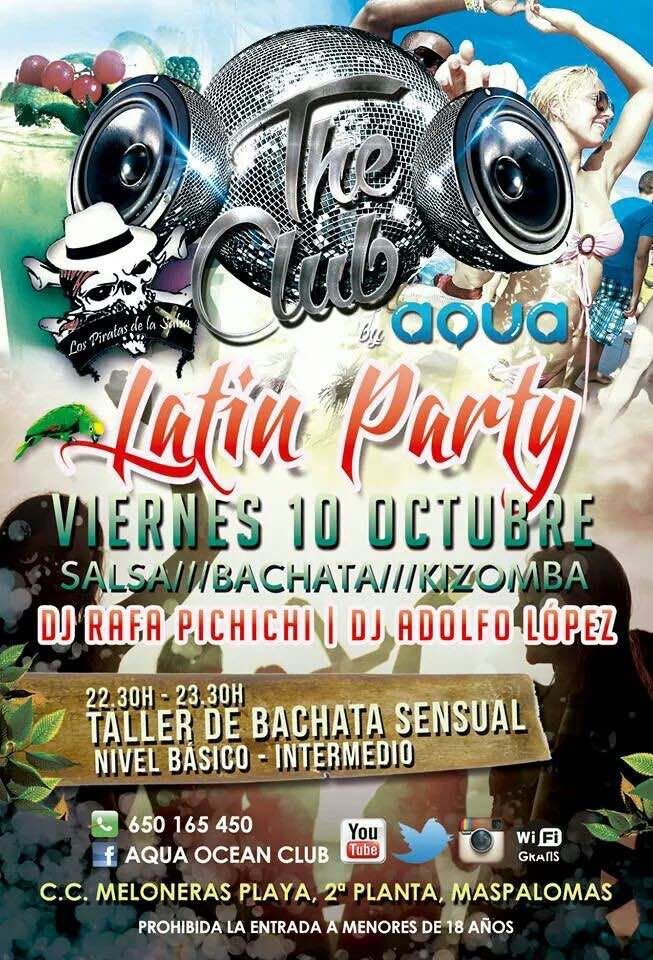 Fiesta salsera en el aqua