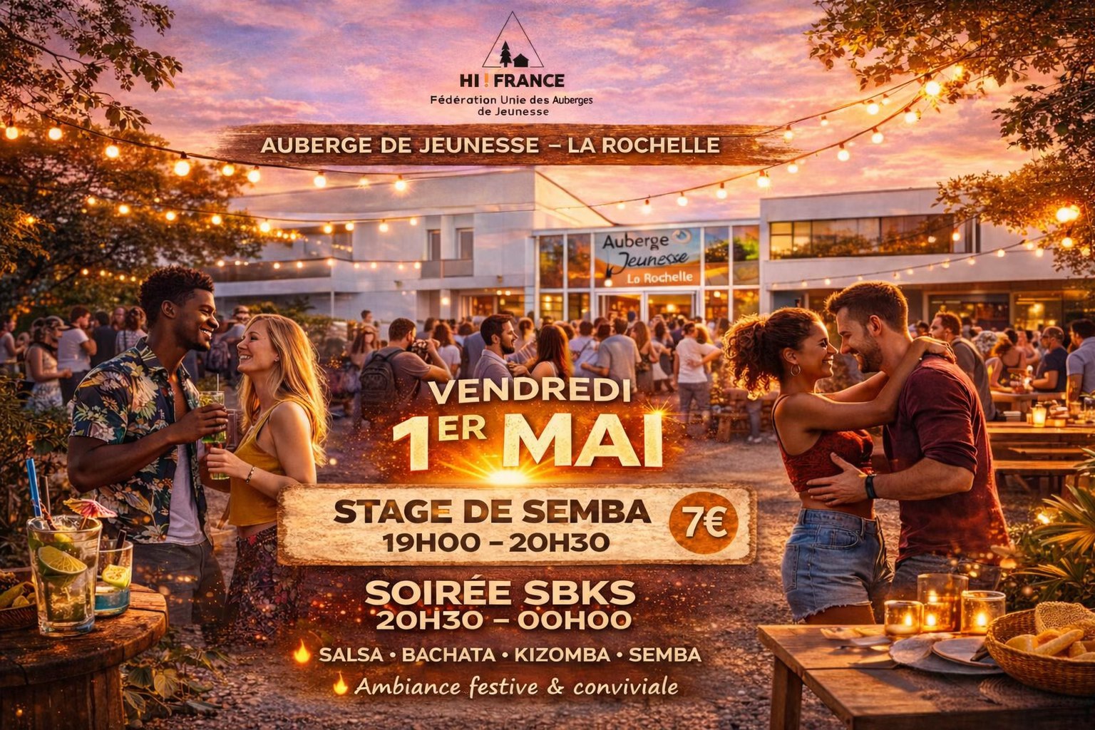 STAGE SBKS À L'AUBERGE DE JEUNESSE