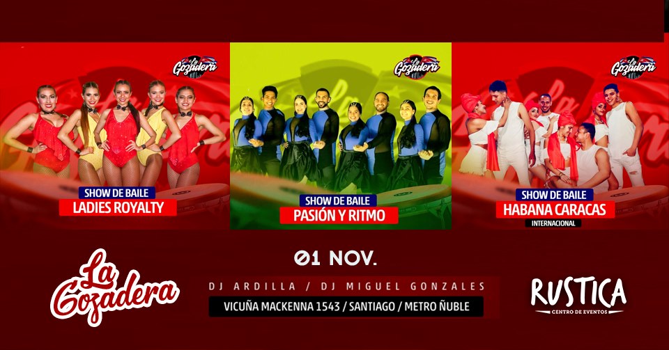 La Gozadera Royalty Pasión y Ritmo Habana Caracas Int.