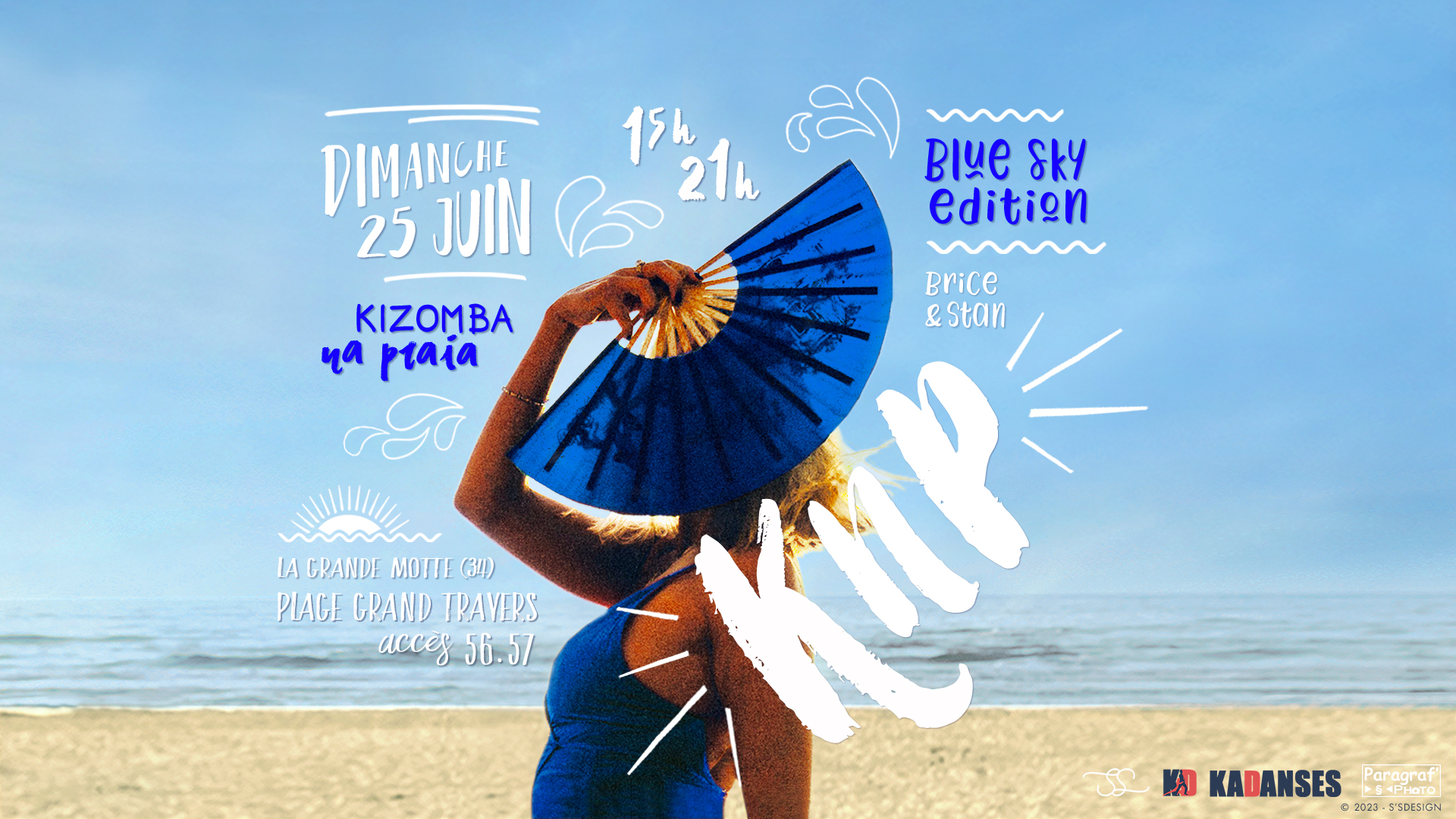 Kizomba Na Praia (KNP) - Blue sky edition
