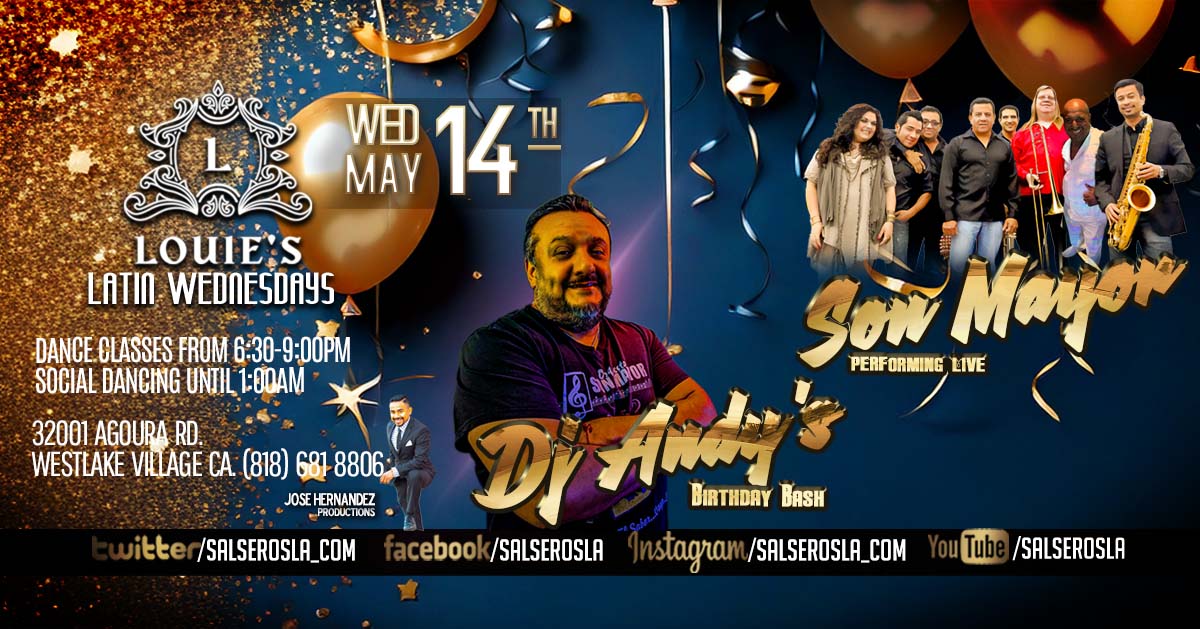 Son Mayor Live at Club Louie's Salsa & Bachata Night!
