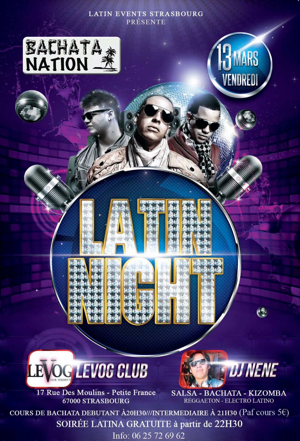 ★★ LA NOCHE BACHATA ★★ SOIRÉE SENSUELLE ★ BACHATA♥KIZOMBA ★ VENDREDI 20 FÉVRIER ★ ESPACE VAUBAN