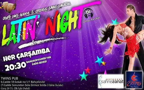Girişler Ücretsiz Crypto & Evrensel Latin Night