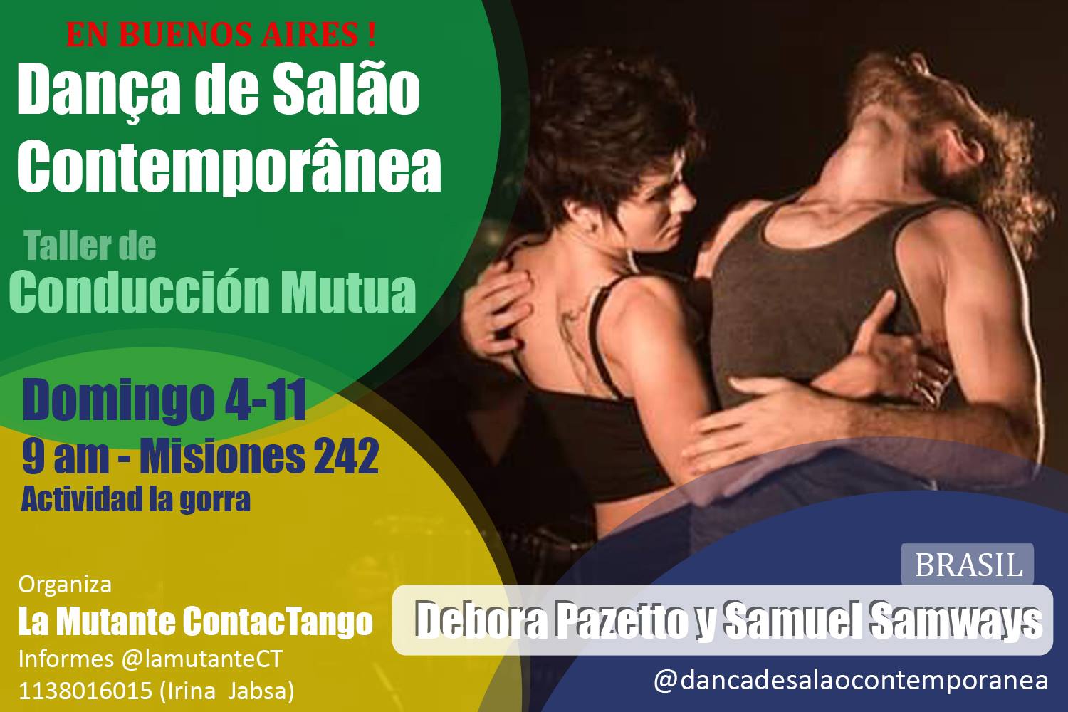 Danza de salón contemporánea (Brasil) en Buenos Aires