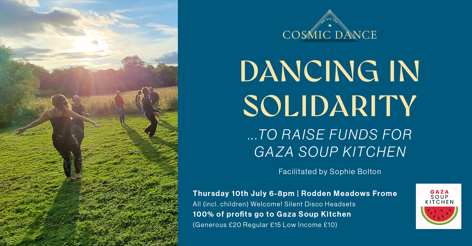 Cosmic Dance Presents... DANCING IN SOLIDARITY