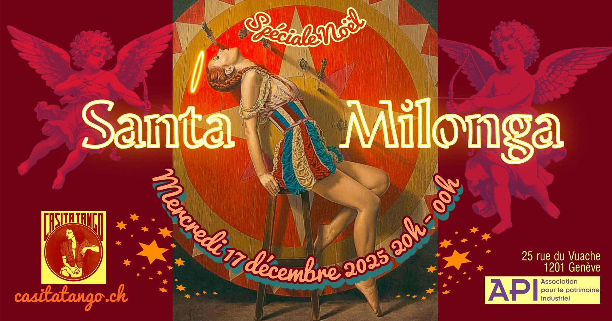 La Santa Milonga Spécial Noël à l'API