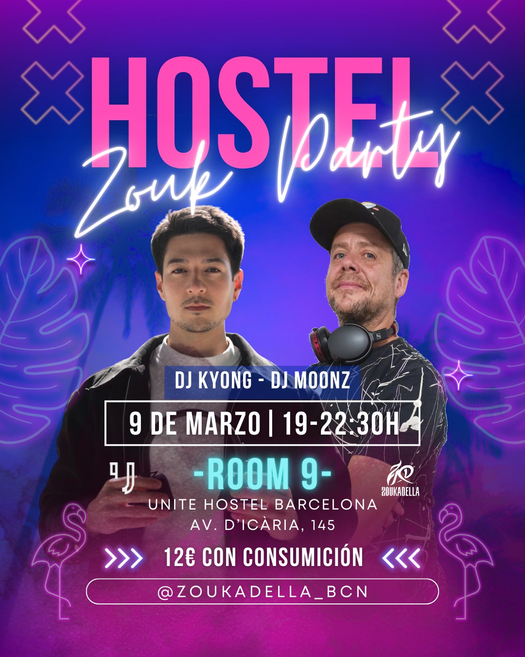 LUNES HOSTEL ZOUK PARTY By Zoukadella