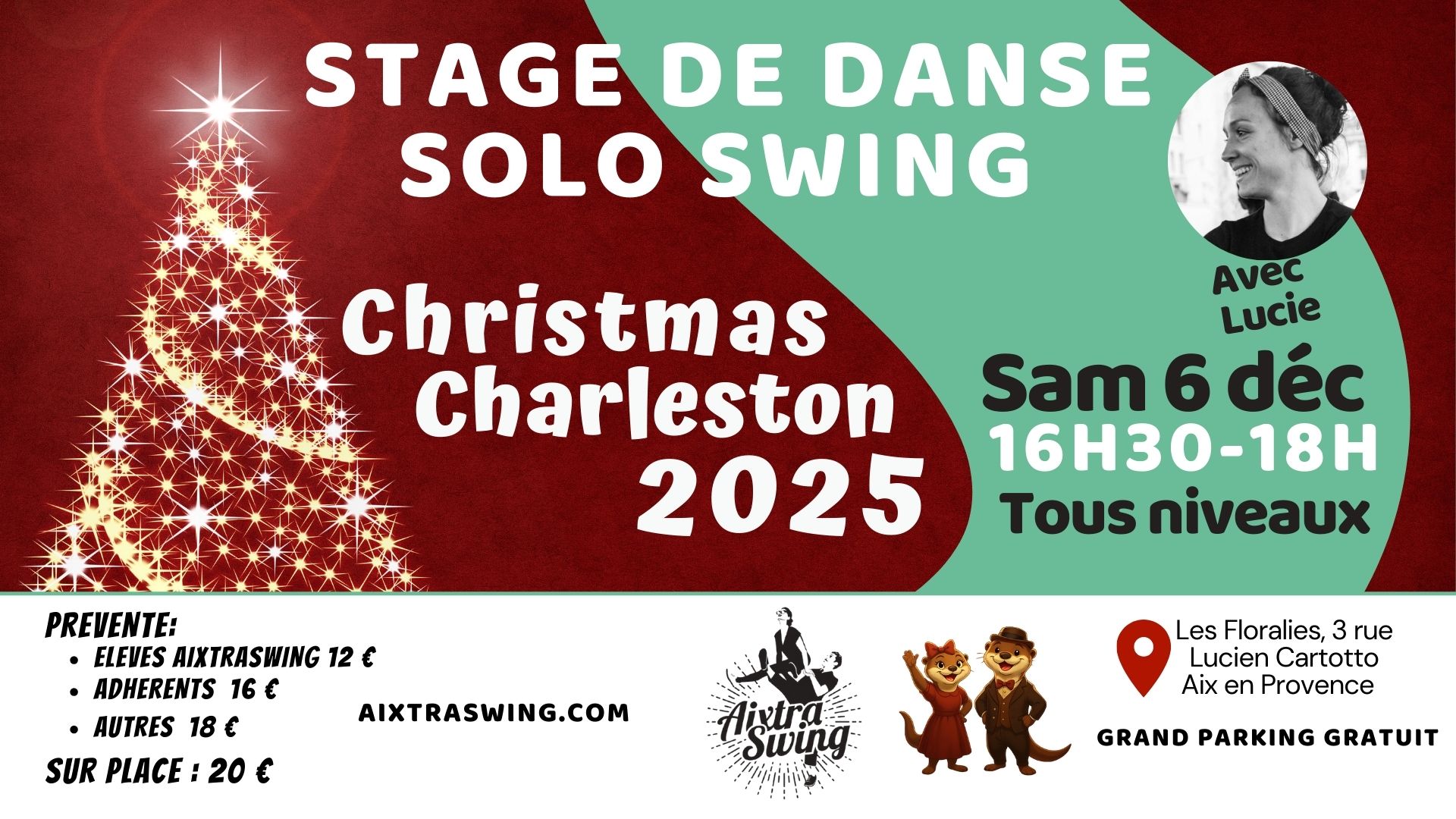 Stage de solo swing : Christmas Charleston