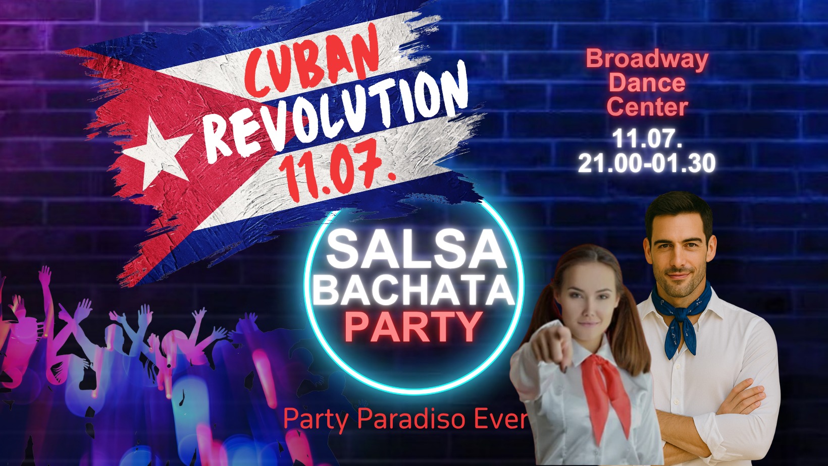 CUBAN REVOLUTION (11.07) - Salsa & Bachata Party @ Party Paradiso